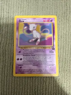 Pokemon TCG - Mew #8 - Wizards Promos - Black Star Promo - Rare - Non-Holo - Image 1