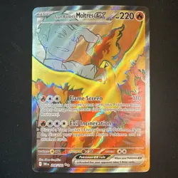 The Pokemon Company Team Rocket's Moltres ex 208/182 Destined Rivals Ultra Rare… - Image 1
