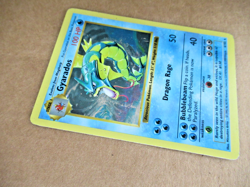 1999 POKEMON TCG GYARADOS HOLO BASE SET SHADOWLESS UNLIMITED RARE 6/102 LP - Image 4