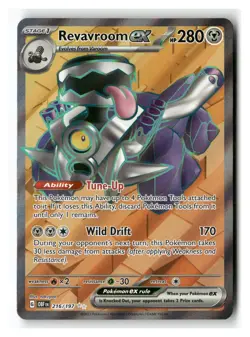 Revavroom ex 216/197 Ultra Rare Obsidian Flames Pokemon Near Mint - Image 1