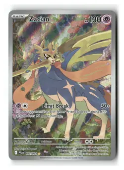 Zacian 100/094 Illustration Rare Phantasmal Flames Pokemon Near Mint - Image 1