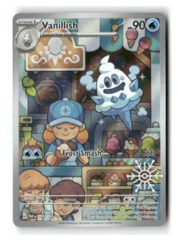 Vanillish 190/182 Illustration Rare Paradox Rift Pokemon Near Mint - Image 1