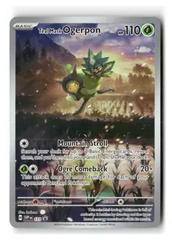 Teal Mask Ogerpon 123 Holofoil Promo Scarlet & Violet Promo Pokemon Near Mint - Image 1
