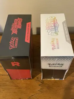 Pokemon TCG Prismatic Evolutions & Destined Rivals Elite Trainer Box ETB Lot NEW - Image 4