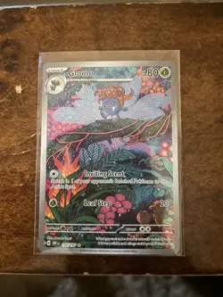 Pokemon Gloom 198/197 SV03: Obsidian Flames Illustration Rare Holo 80 HP - Image 1