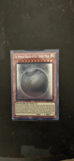 The Winged Dragon of Ra - Sphere Mode Ghost Rare GFP2-EN180 1st Edition Yu-Gi-Oh - Image 1