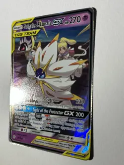 Solgaleo & Lunala GX 75/236 - Tag Team Pokemon Cosmic Eclipse Holo TCG - (NM) - Image 2