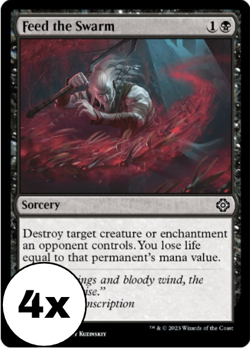Feed the Swarm - Playset (x4) - Commander: the Lost Caverns of Ixalan - Image 1