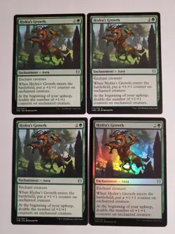 Hydra's Growth Theros Beyond Death 3 Regular 1 Foil - Image 2