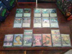 TMC Commander MtG Teenage Mutant Ninja Turtles Lot of 19 SURGE FOIL Lands & More - Image 1