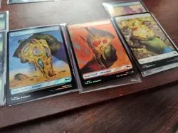 TMC Commander MtG Teenage Mutant Ninja Turtles Lot of 19 SURGE FOIL Lands & More - Image 4