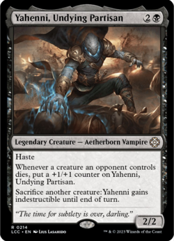 Yahenni, Undying Partisan - Commander: the Lost Caverns of Ixalan - Near Mint - Image 1