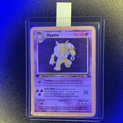 🔥 Hypno 8/62 1st Edition!🔥Original Holo Rare Fossil Set Pokemon Card WOTC1999 - Image 1