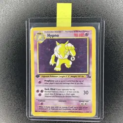 🔥 Hypno 8/62 1st Edition!🔥Original Holo Rare Fossil Set Pokemon Card WOTC1999 - Image 2