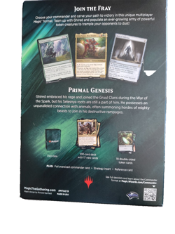 PRIMAL GENESIS commander Deck - Magic: the Gathering NEW factory sealed ENGLISH - Image 2