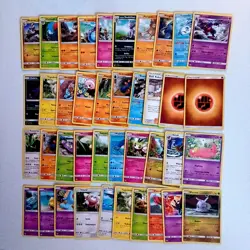 40x Pokemon Karten Sammlung gemischt div. Set TCG non Holo /U86 - Image 2