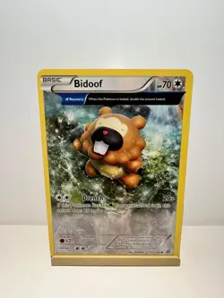 Bidoof 117/160 Uncommon Primal Clash Pokemon Near Mint - Image 1