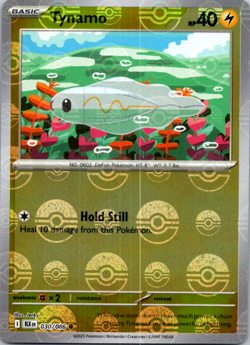 Tynamo 030/086 Poke Ball Pokemon TCG SV: Black Bolt NM - Image 1