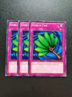 Yu-Gi-Oh - Gobin Fan 3X - Full Playset - Image 1