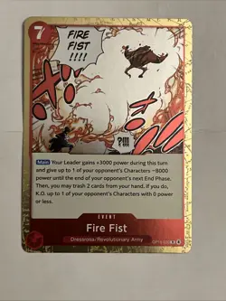 Fire Fist Rare (R) OP15-020 Adventure On Kami's Island English Foil - Image 1