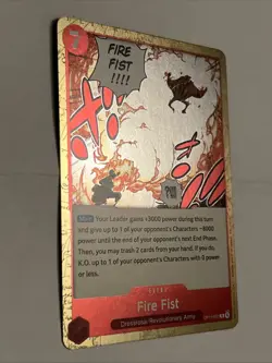 Fire Fist Rare (R) OP15-020 Adventure On Kami's Island English Foil - Image 2