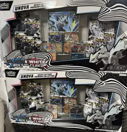 Pokemon TCG Unova Heavy Hitters Premium Collection White Flare Black Bolt X2 - Image 1