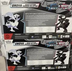 Pokemon TCG Unova Heavy Hitters Premium Collection White Flare Black Bolt X2 - Image 2