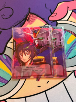 Gundam Card Game: Shinn Asuka Impulse Full-Art Promo Resource (RP-044) (Sealed) - Image 1