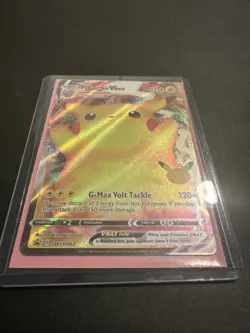 PIKACHU VMAX SWSH062 Promo Celebrations 25th Anniversary Pokemon NM - Image 1