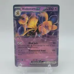 Alakazam ex #50 Pokemon SV:Scarlet & Violet 151 Promo Pokemon Card Tcg - Image 1