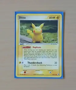 Ditto (Pikachu) 63/113 - EX Delta Species - Non Holo Pokemon TCG Card English - Image 1