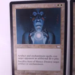2x Aura of Silence- Weatherlight- M/NM- Mtg Magic The Gathering Cards - Image 4