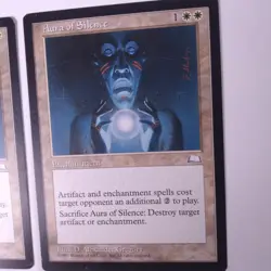 2x Aura of Silence- Weatherlight- M/NM- Mtg Magic The Gathering Cards - Image 5