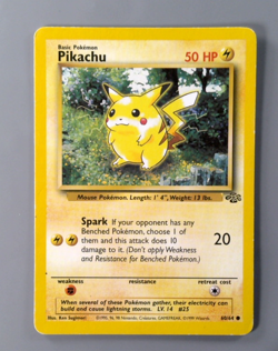 Pikachu Jungle 60/64 MP-LP Pokemon Card - Image 1