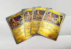Raichu Reverse Holo 064/193 x4 4x Pokemon Card Paldea Evolved 2023 Playset - Image 1