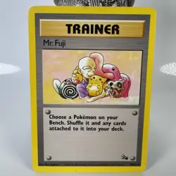 Mr. Fuji 58/62 | Base Set Fossil | Non Holo Trainer Card LP - Image 1