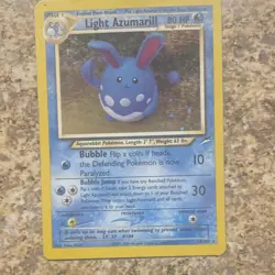 Light Azumarill 37/105 Neo Destiny Holo Rare – 80 HP – Pokemon TCG Card - Image 4