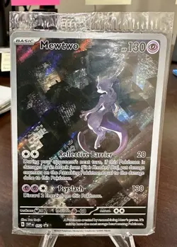Pokemon TCG Mewtwo SVP 052 Scarlet Violet 151 Black Star Promo Card, SEALED - Image 1