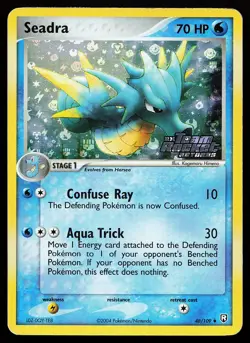 Seadra 48/109 Uncommon Reverse Holo Stamped Team Rocket Returns Pokemon Card - Image 1
