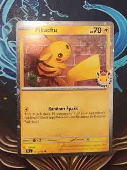 Pikachu (Pokemon Day 2026) 051/162 Miscellaneous Cards & Products Holo - Image 2