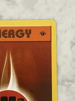 FIGHTING ENERGY Pokemon Card WOTC 1st Edition Base Set Shadowless 97/102 - Image 3