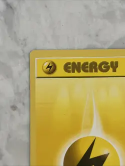 Pokemon TCG 1st Edition Shadowless Electric Energy Base Card 100/102 1 Card - Image 4