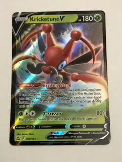Pokemon Card Battle Styles Kricketune V 006/163 Near Mint - Image 1
