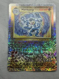 Pokemon TCG Machamp Legendary Collection Reverse Holo Holo Card 15/110 - Image 2