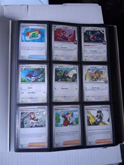 Pokemon Card Collection Binder, Vintage, Mew, Pikachu, Jungle - Image 2
