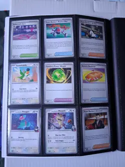 Pokemon Card Collection Binder, Vintage, Mew, Pikachu, Jungle - Image 3