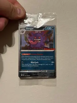 Pokemon TCG Gengar 050/088 Promo Sealed Stamped Gamestop Promo Card Sealed - Image 1