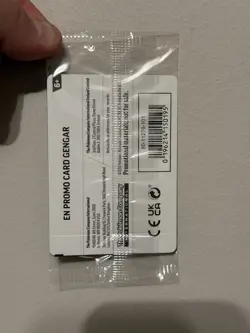 Pokemon TCG Gengar 050/088 Promo Sealed Stamped Gamestop Promo Card Sealed - Image 2