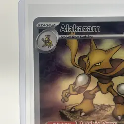Pokemon Pokemon TCG Alakazam 009 Me: Mega Evolution Black Star Promo Holo Card - Image 2