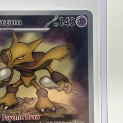 Pokemon Pokemon TCG Alakazam 009 Me: Mega Evolution Black Star Promo Holo Card - Image 3